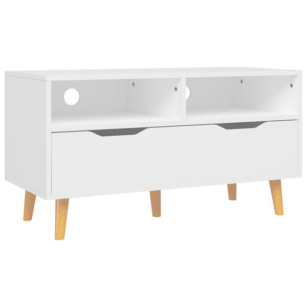 TV-Schrank Weiß 90 cm