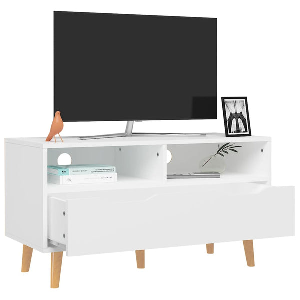 TV-Schrank Weiß 90 cm