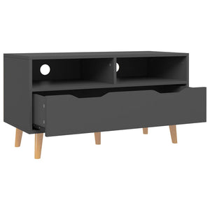 Grauer TV-Schrank 90 cm