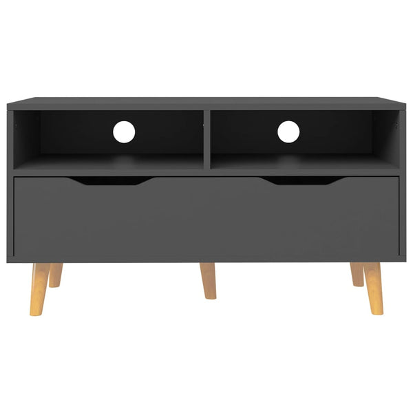 Grauer TV-Schrank 90 cm