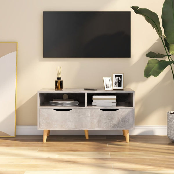 TV-Schrank Betongrau 90 cm