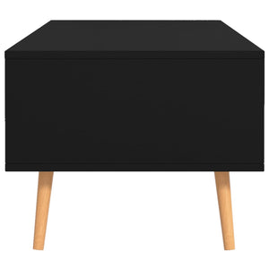 Schwarzer Couchtisch 100 cm