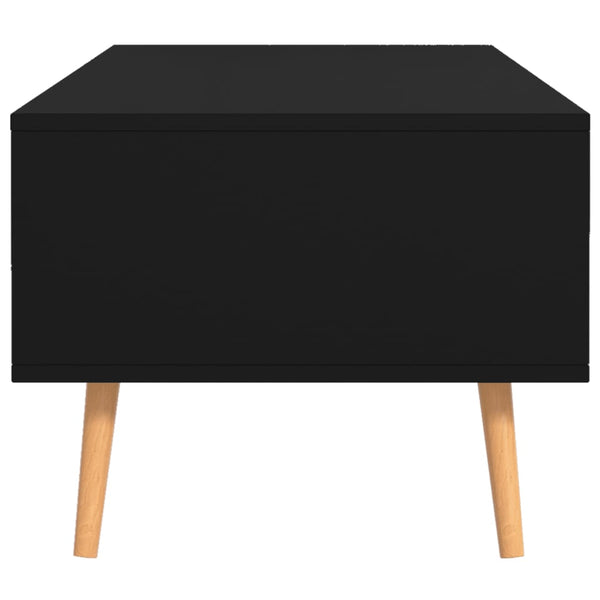 Schwarzer Couchtisch 100 cm