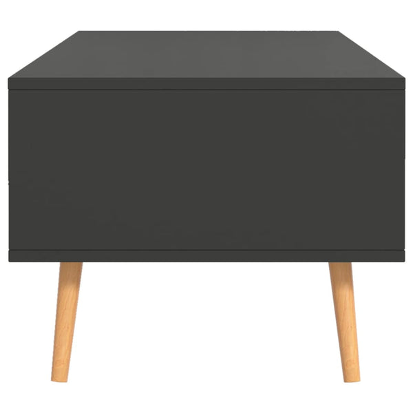 Grauer Couchtisch 100x49,5 cm