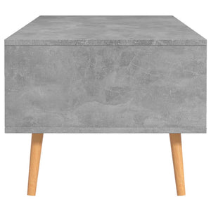 Betongrauer Couchtisch 100 cm