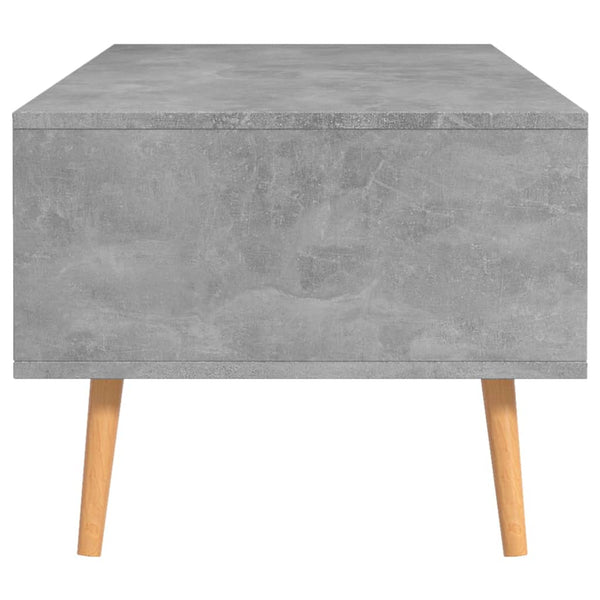 Betongrauer Couchtisch 100 cm