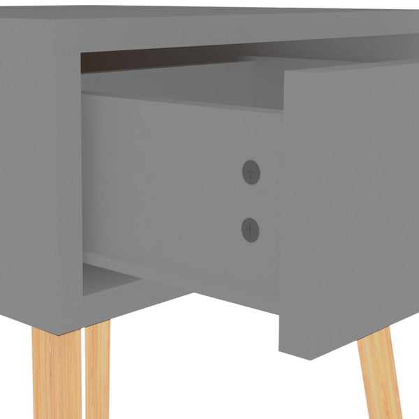 Nachttische Grau 40x40x56cm, 2er-Set