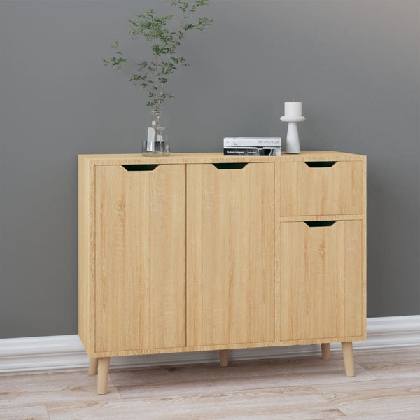 Sideboard Sonoma Eiche 90 cm