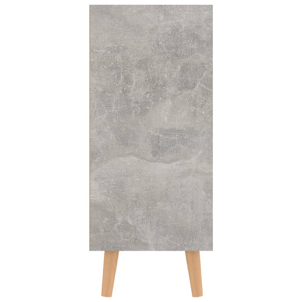 Betongraues Sideboard 90 cm