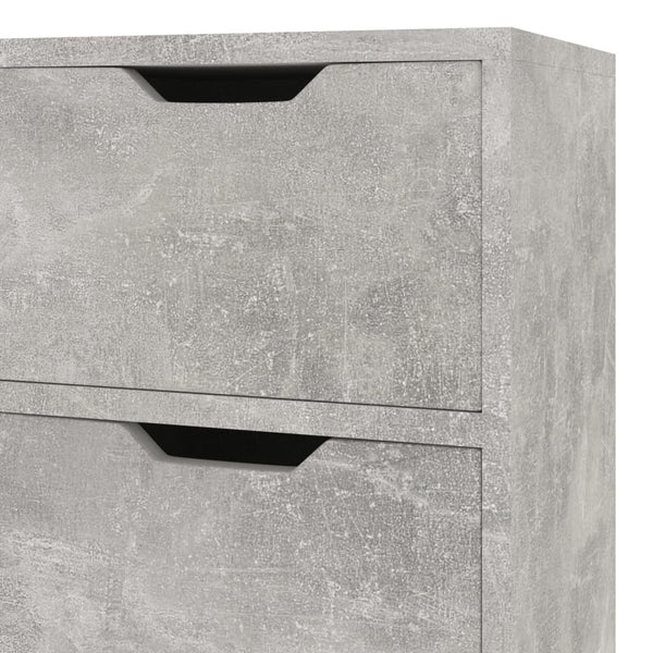 Betongraues Sideboard 90 cm