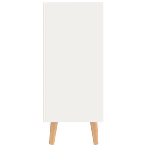 Sideboard Weiß Sonoma-Eiche 90 cm