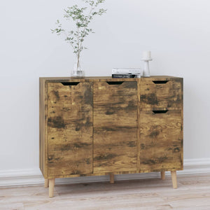Sideboard Räuchereiche 90x30x72 cm