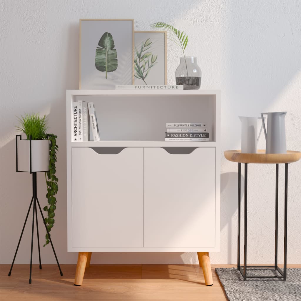 Weißes Sideboard 60x30x72 cm