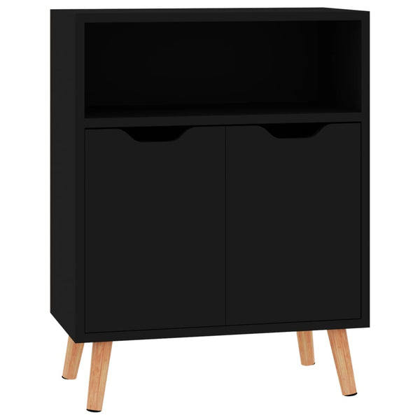 Schwarzes Sideboard 60 cm