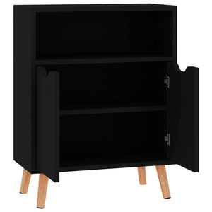 Schwarzes Sideboard 60 cm