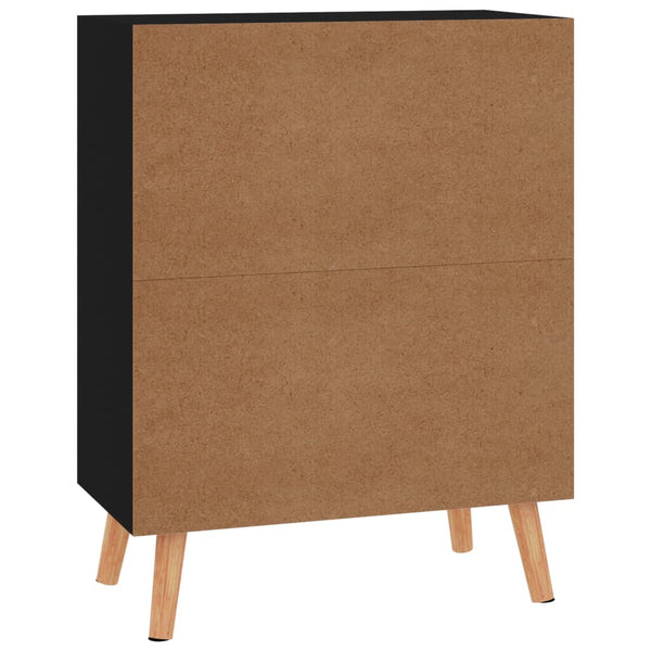 Schwarzes Sideboard 60 cm