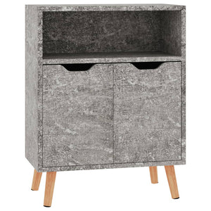 Betongraues Sideboard 60 cm