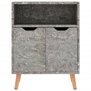 Betongraues Sideboard 60 cm