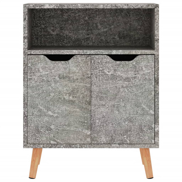 Betongraues Sideboard 60 cm