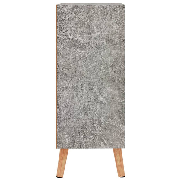 Betongraues Sideboard 60 cm