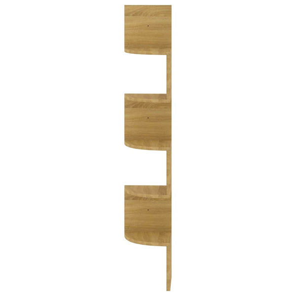 Eckregal Sonoma Eiche, 123cm