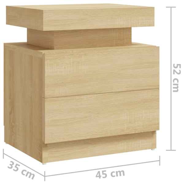 Nachttisch Sonoma Eiche 45x35x52 cm