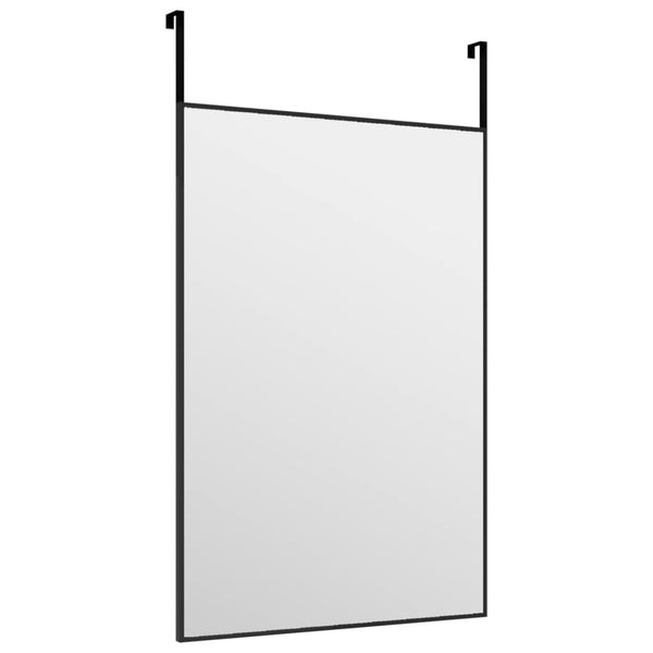 Türspiegel Schwarz 40x60 cm