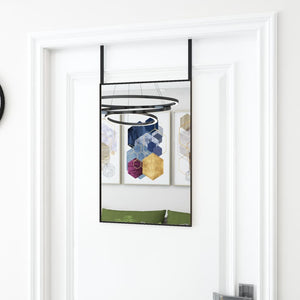 Türspiegel Schwarz 40x60 cm