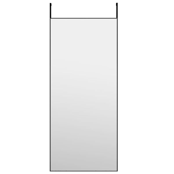 Schwarzer Türspiegel 40x100 cm