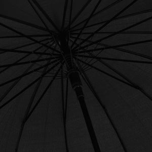 Regenschirm Automatisch Schwarz 120 cm