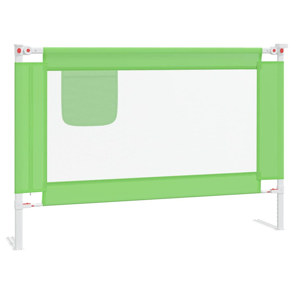 Grünes Bettschutzgitter für Kleinkinder 100x25 cm