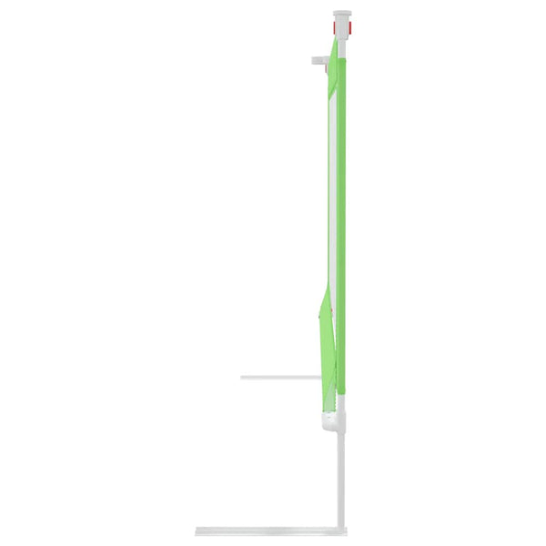 vidaXL Barrière de lit enfant verte 160x25 cm Tissu