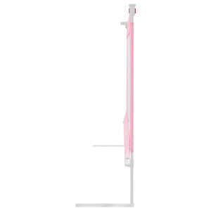 Kleinkind-Bettschutzgitter Rosa 150x25 cm Stoff