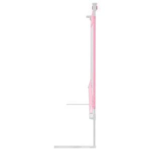 Kleinkind-Bettschutzgitter Rosa 190x25 cm Stoff