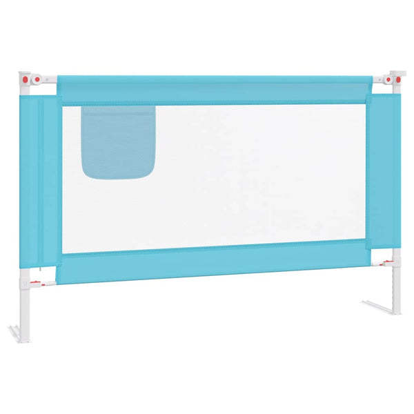 Blaues Bettschutzgitter für Kleinkinder, 120 cm