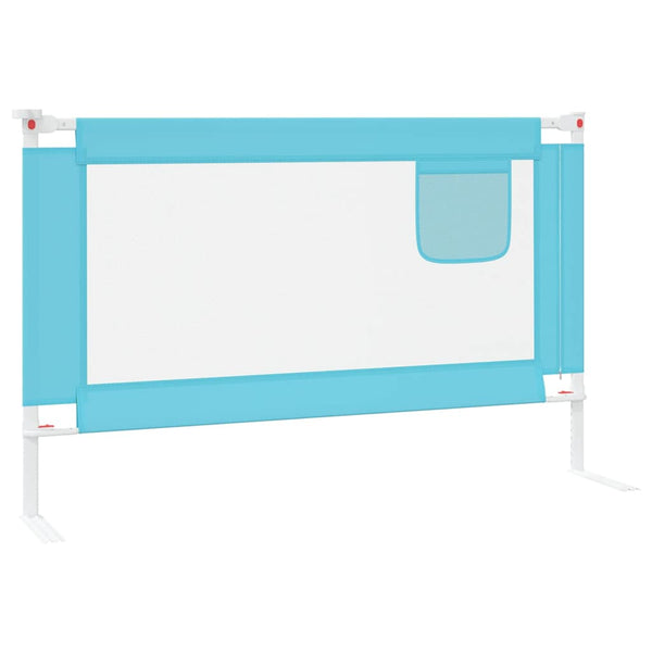 Blaues Bettschutzgitter für Kleinkinder, 120 cm