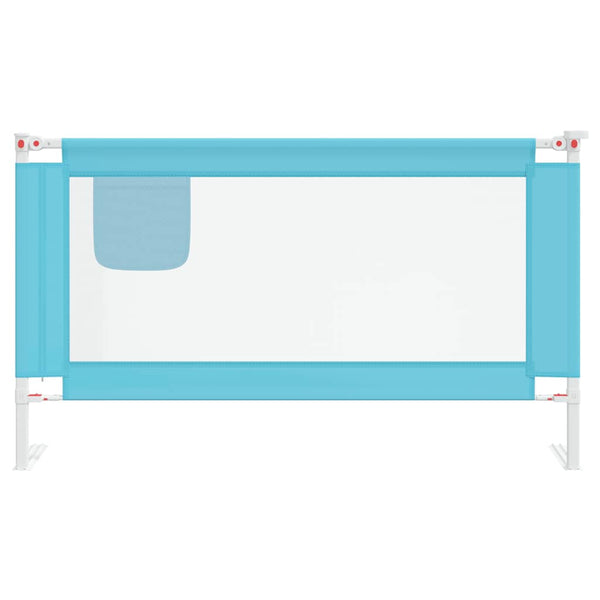 Blaues Kleinkind-Bettschutzgitter 140x25 cm