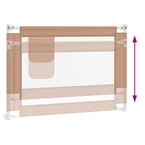 Kleinkind Bettschutzgitter Taupe 90 cm