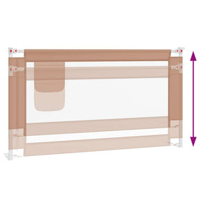 Kleinkind Bettschutzgitter Taupe 150 cm