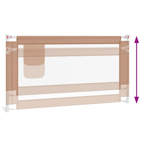 Kleinkind Bettschutzgitter Taupe 160 cm