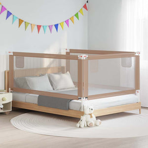 Kleinkind Bettschutzgitter Taupe 200 cm