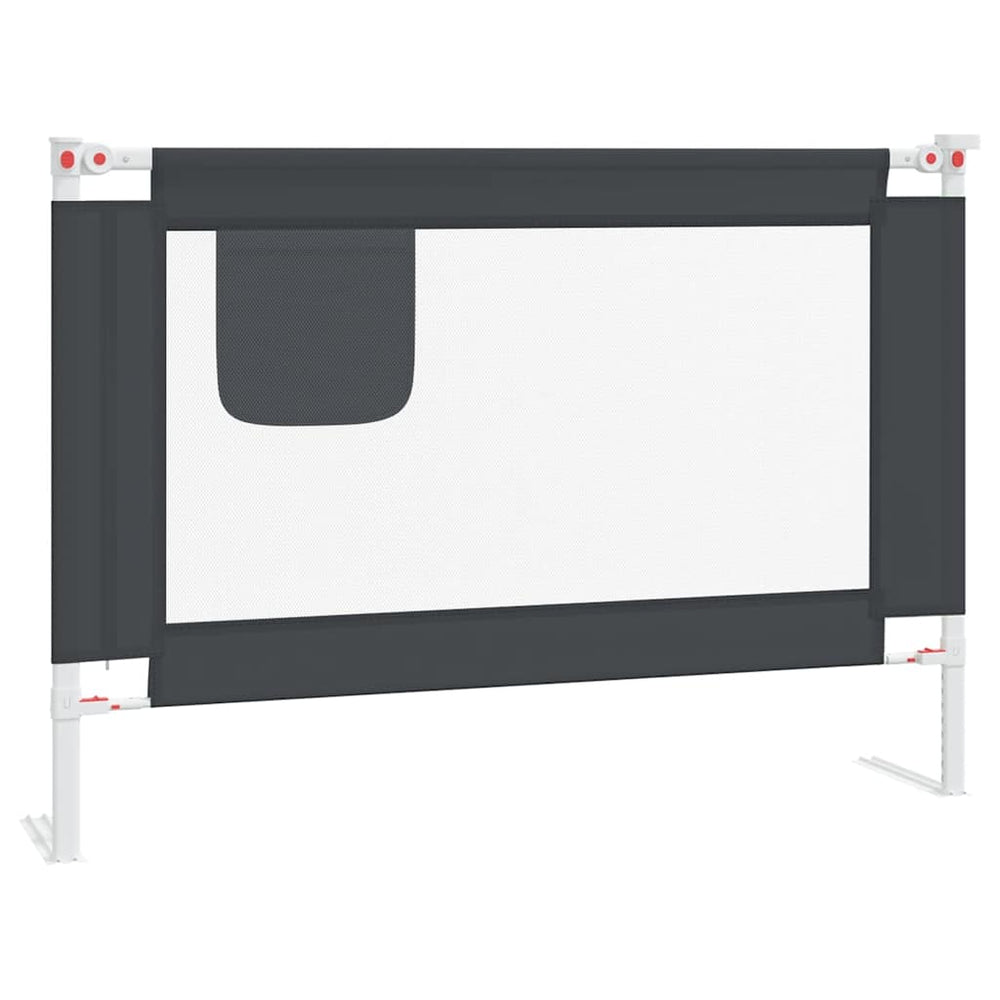 Kleinkind Bettschutzgitter Dunkelgrau 90 cm