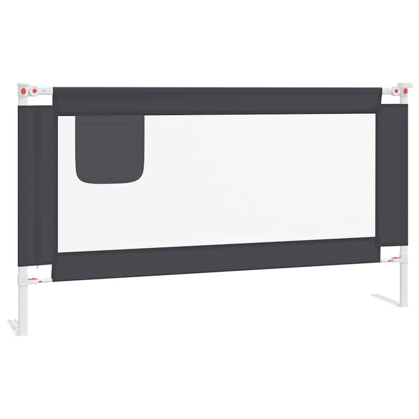 Kleinkind Bettschutzgitter Dunkelgrau 150 cm