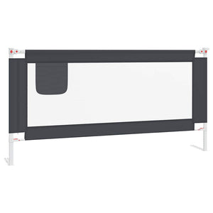 Kleinkind Bettschutzgitter Dunkelgrau 180cm
