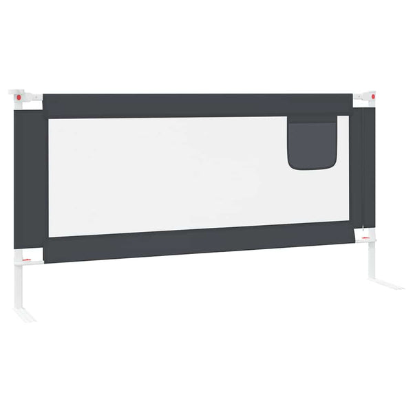 Kleinkind Bettschutzgitter Dunkelgrau 180cm