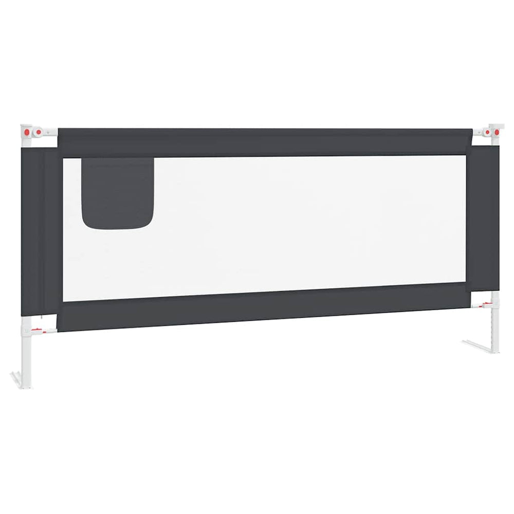 Kleinkind Bettschutzgitter Dunkelgrau 200cm
