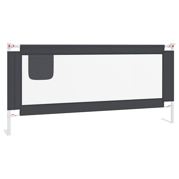 Kleinkind Bettschutzgitter Dunkelgrau 200cm