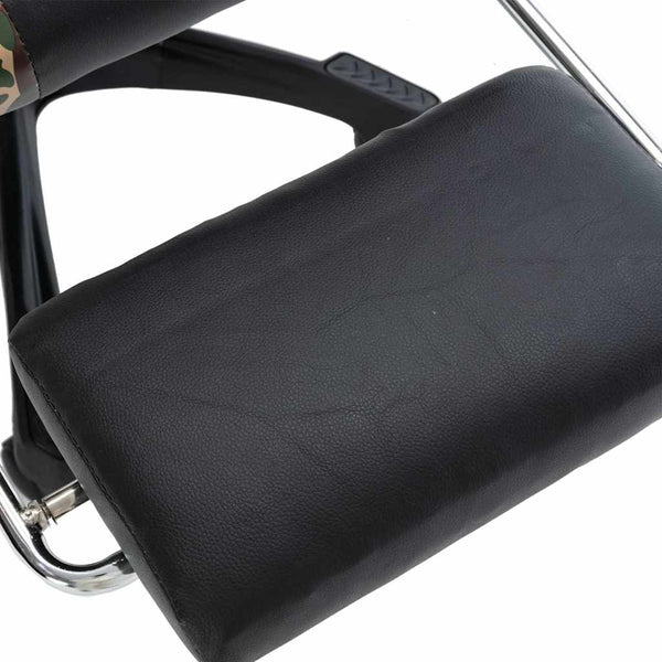 Gaming Stuhl mit Fußstütze, Schwarz/Tarnmuster