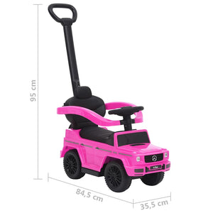Rutschauto G63 Rosa