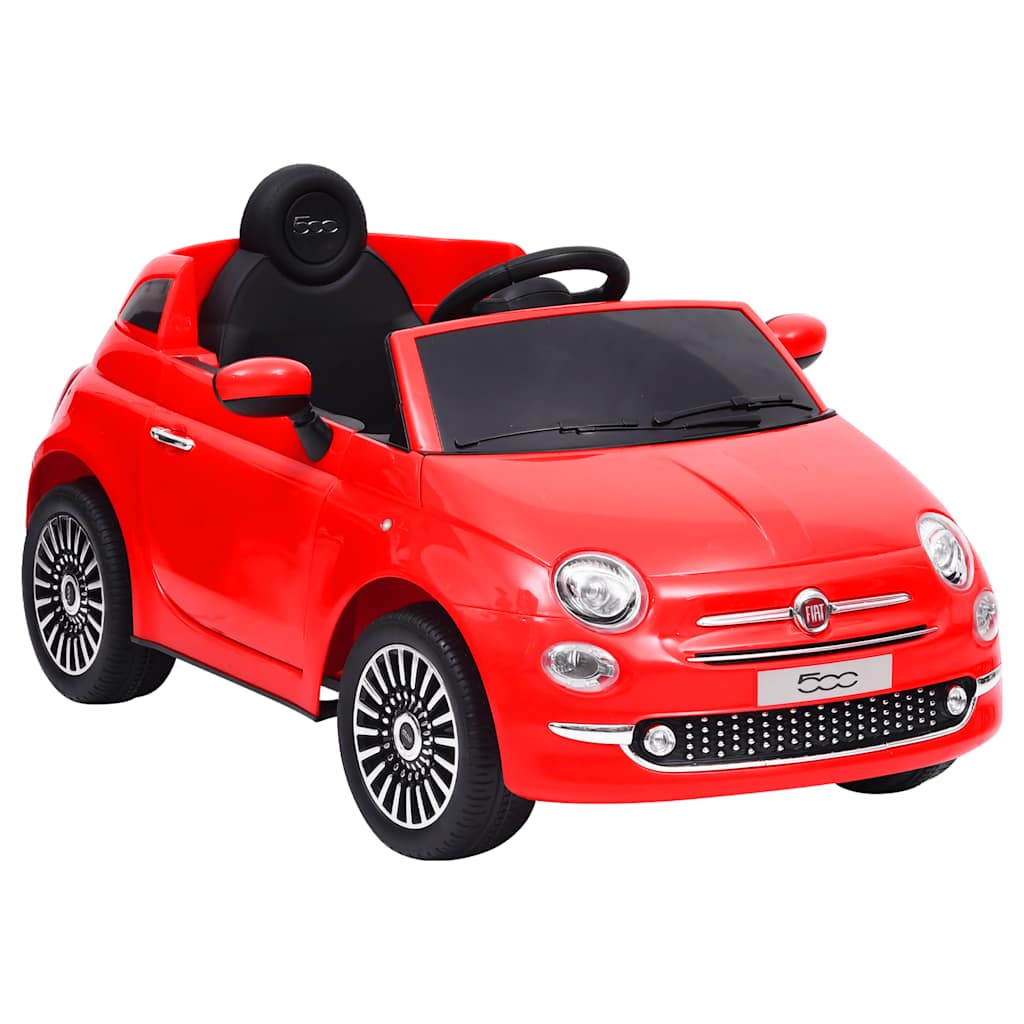 Fiat 500 Kinder Elektroauto Rot